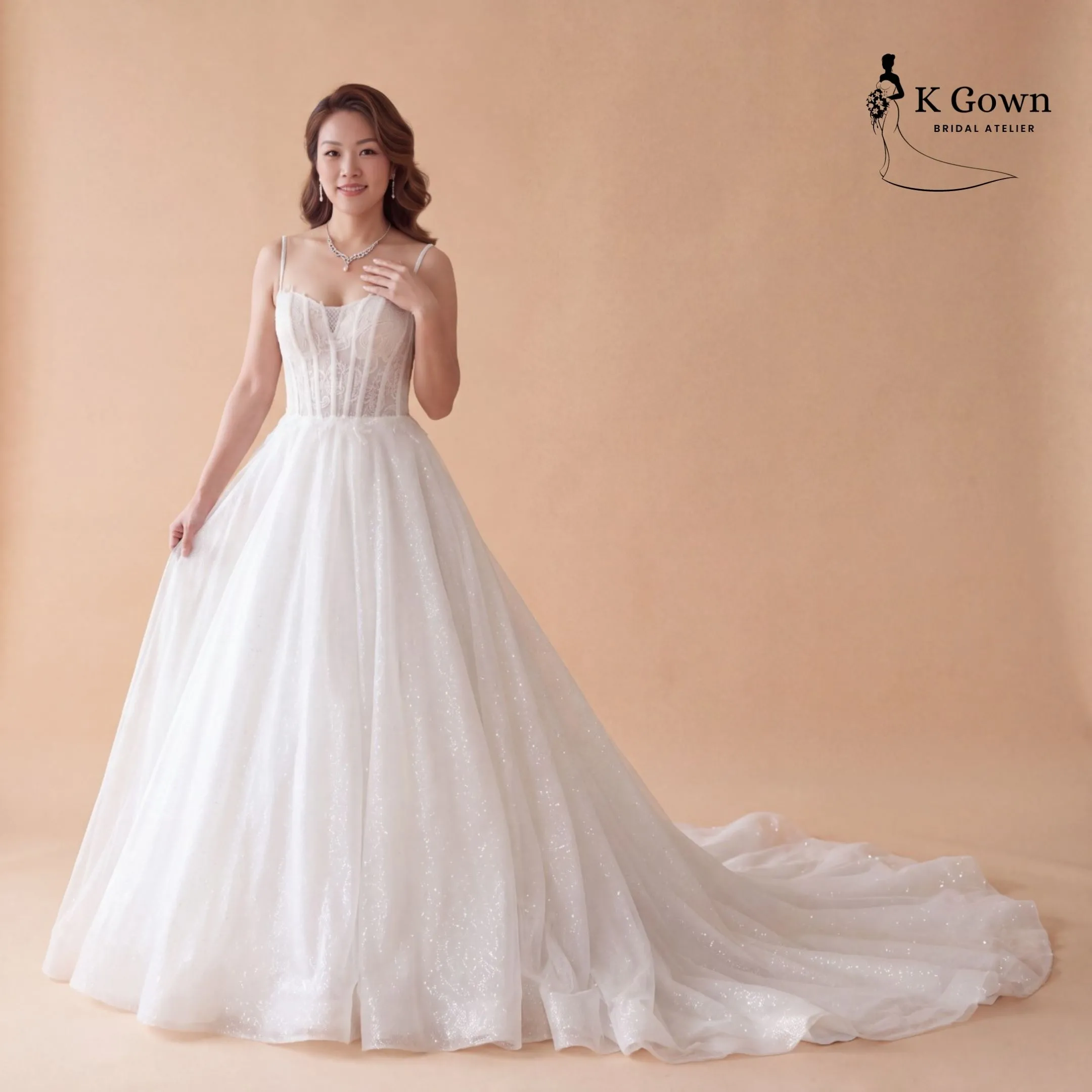 WEDDING GOWN CATALOGUE SINGAPORE 21 SINGAPORE BRIDAL GOWN FRENCH LACE BALL GOWN WITH STRAP_K GOWN