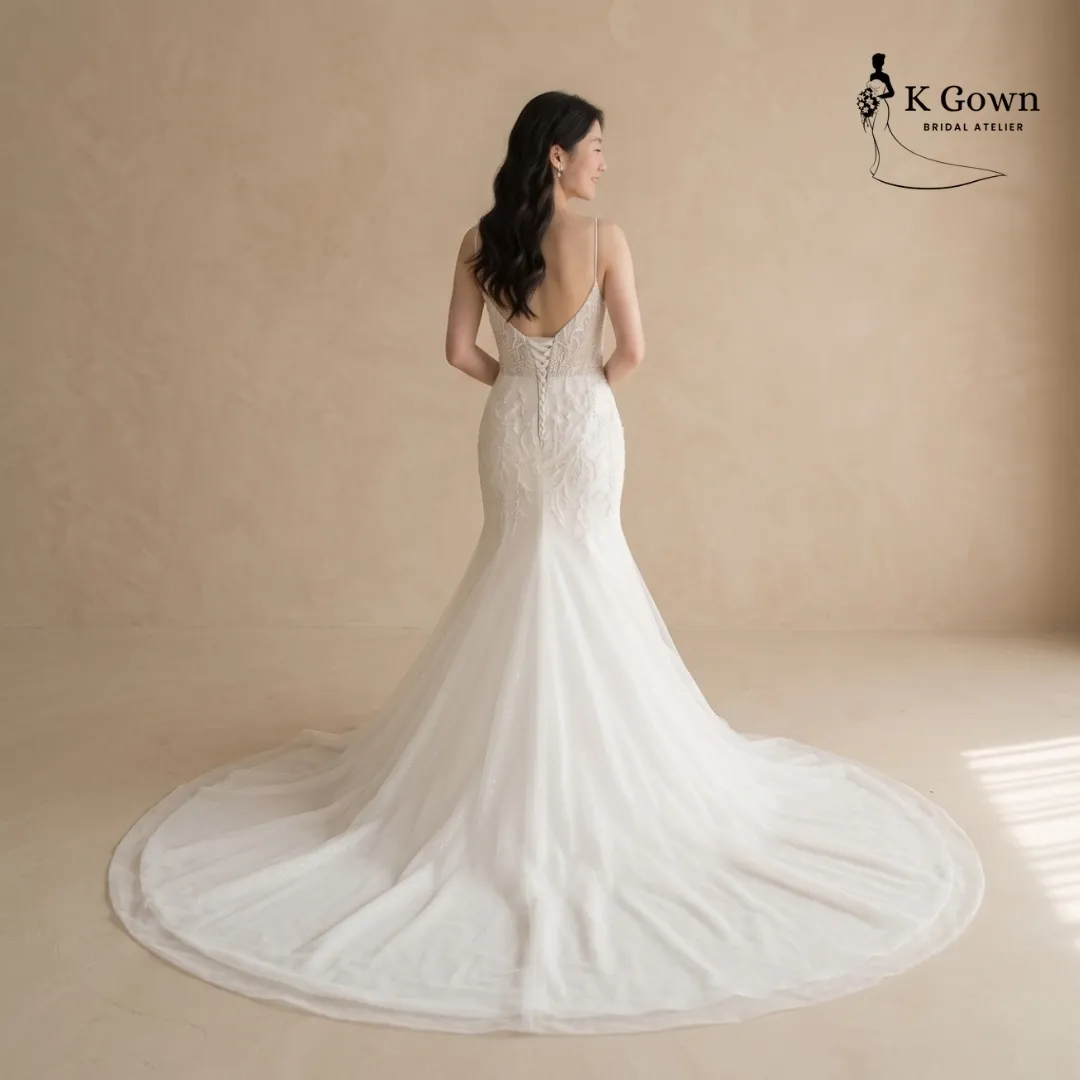 WEDDING GOWN CATALOGUE SINGAPORE 40 SINGAPORE BRIDAL GOWN K-GOWN-BRIDAL-ATELIER-SPAGHETTI-STRAP-LACE-MERMAID-WEDDING-DRESS-BACK