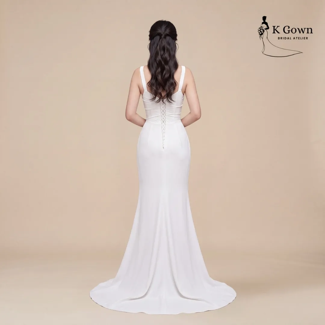 WEDDING GOWN CATALOGUE SINGAPORE 52 SINGAPORE BRIDAL GOWN K-GOWN-BRIDAL-ATELIER-SQUARE-NECK-RUCHED-MERMAID-WEDDING-DRESS-BACK