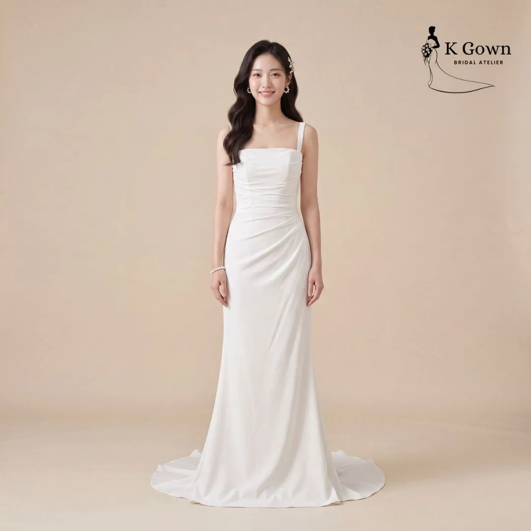 WEDDING GOWN CATALOGUE SINGAPORE 51 SINGAPORE BRIDAL GOWN K-GOWN-BRIDAL-ATELIER-SQUARE-NECK-RUCHED-MERMAID-WEDDING-DRESS-FRONT