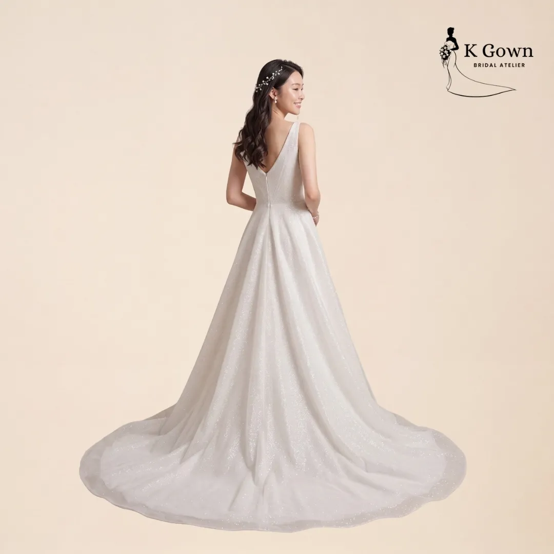 WEDDING GOWN CATALOGUE SINGAPORE 55 SINGAPORE BRIDAL GOWN K-GOWN-BRIDAL-ATELIER-VNECK-SPARKLE-ALINE-WEDDING-DRESS-BACK
