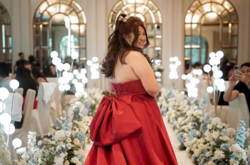 RENT A BEAUTIFUL PLUS SIZE WEDDING GOWN IN SINGAPORE