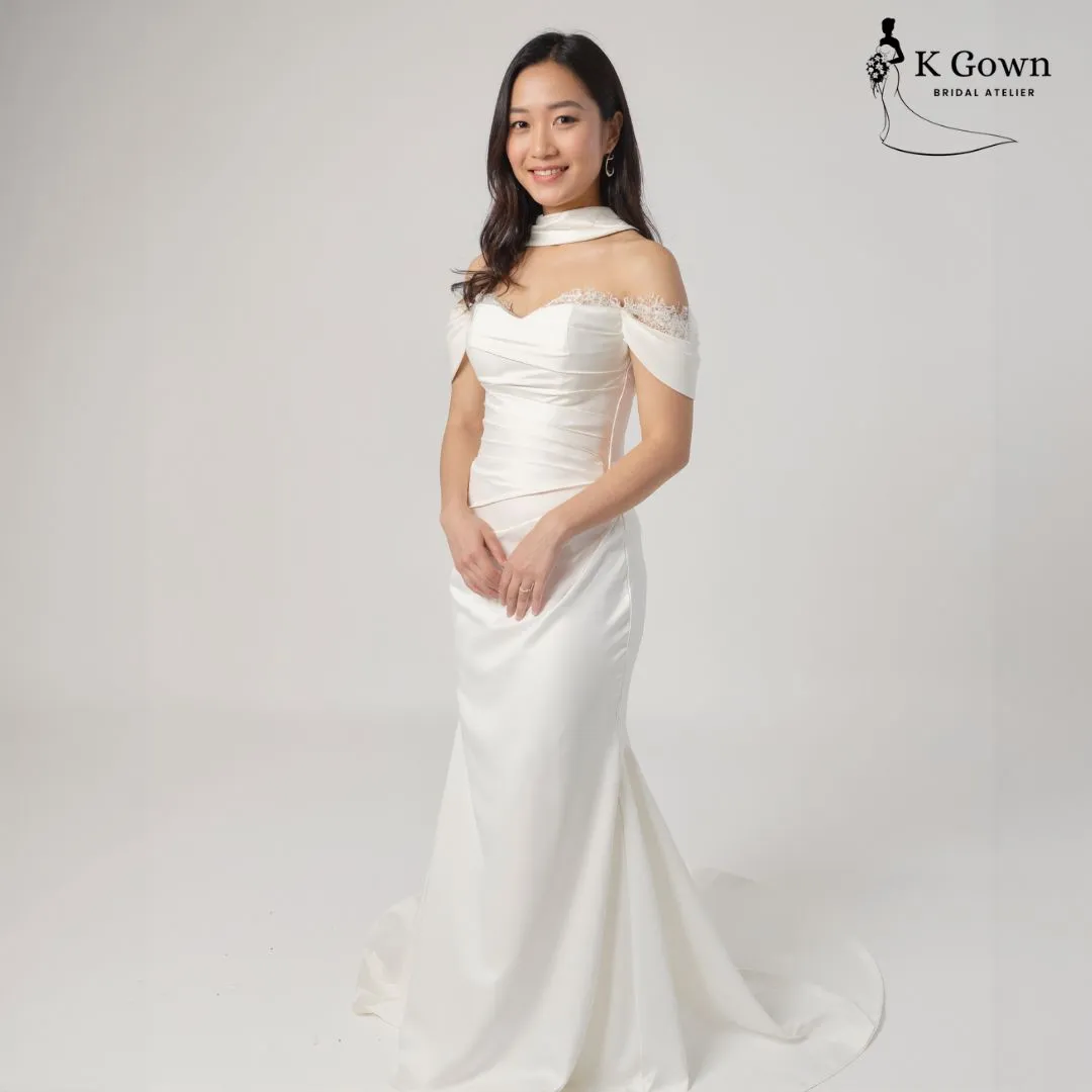 KGOWN SERAPHINA MERMAID SILHOUETTE SIDE